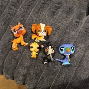 Set of 5 Littlest Pet Shops